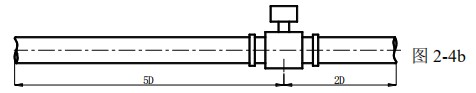 dn200電磁流量計(jì)直管段安裝位置圖